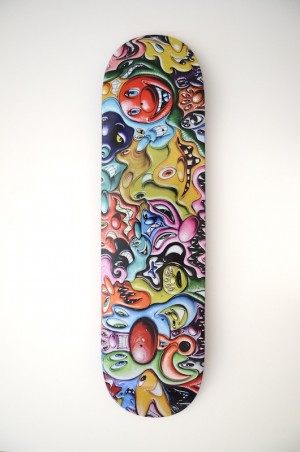 Untitled Bowery Wall Mural by Kenny Scharf