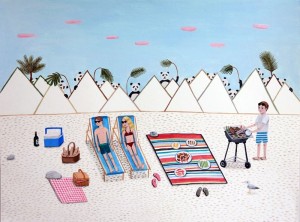 Beach Barbecue by Paige Jiyoung Moon